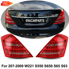 L&R LED Taillights Tail Lights Brake For 2007-2009 Mercedes Benz W221 S580 S550 picture