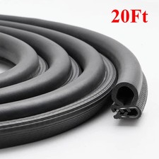 20Ft For Toyota Rubber Seal Weather Strip Door Window Lock Trunk Hood Edge Trim picture