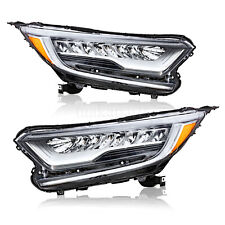 For 2017-2022 Honda CRV Touring Front Headlights LED Headlamps Left+Right Pair picture