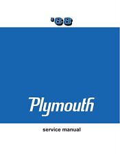 1968 Plymouth Factory Service Manual picture