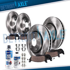 Front & Rear Brake Rotors + Brake Pads for 2000 - 2004 2005 Dodge Neon Plymouth picture