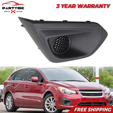 For 2012-2014 Subaru Impreza Right Passenger Side Black Fog Light Cover Bezel picture