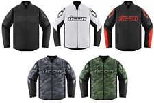 Icon Hooligan CE Jacket Sport Fit Textile for Motorcycle Riding  picture