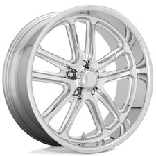 22x9 US Mags Wheels U131 Bullet Chrome Rims 5x127 ET+1 (1pc) picture