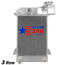 Aluminum Radiator for Triumph TR2 TR3 TR3A TR3B 1953-1962 1954 1955 1956 1957 picture