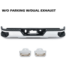 For 2019-2026 Chevy Silverado GMC Sierra 1500 Step Rear Bumper Assembly New picture