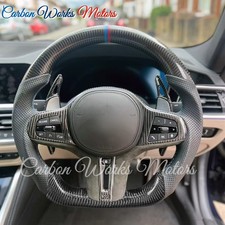 Heated Carbon Fiber Steering Wheel For BMW M3 G80 G81 G20 M4 G82 G83 F44 G42 G87 picture