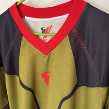 Thor Static Adult  Motocross Jersey Mens M 3/4 Sleeve ATV MotoX Racing picture