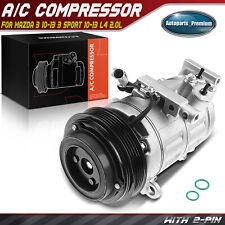 AC Compressor w/ Clutch & Pulley for Mazda 3 2010-2013 3 Sport 2010-2013 L4 2.0L picture