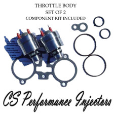 OEM GM TBI Fuel Injectors Set (2) 5235203 for 1982-1995 1.8L 4.5L 4.3L I4 V6 picture