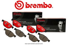 BREMBO FRONT REAR NAO Premium Ceramic Disc Brake Pads Set For Infiniti QX56 QX80 picture