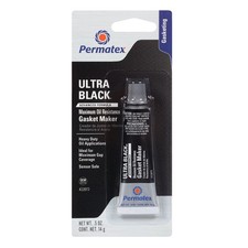 Permatex 22072 Ultra Black Maximum Oil Resistance RTV Silicone Gasket Maker NEW picture