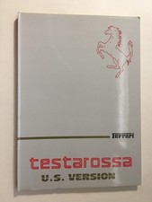 Original OEM 1985 1986 FERRARI TESTAROSSA OWNERS MANUAL # 348/85 ~ NM-MINT picture