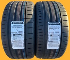 TWO NEW 255/35ZR19 Continental ExtremeContact Sport 02 Tires Like Michelin 4S picture