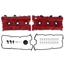 2pc Aluminum Valve Cover w/ Gasket Kit for Nissan Frontier Xterra 4.0L 2005-2019 picture
