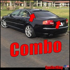 Fits: Audi A8 A8L D3 2002-2009 Roof Wing & Trunk Lip Spoiler COMBO 284R/244L picture