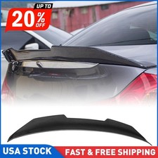 For Infiniti G35 G37 4/Door Sedan PSM Rear Trunk Spoiler Wing Lip Carbon Fiber picture