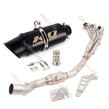 For Yamaha MT09 FZ09 2020 2021 2022 2023 Full Exhaust System Header Muffler Pipe picture
