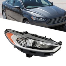 For Ford Fusion 2013-2016 Halogen Headlight HeadLamp Passenger/RH Halogen Chrome picture