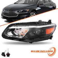 For 2016-2018 Chevy Malibu Headlight Halogen Driver Left Side Projector Headlamp picture