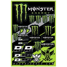 D'COR Visuals Monster Energy Decal Sheet - Logo 40-90-102 picture