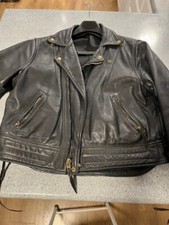 Langlitz Leathers Women's Fringed Columbia Motorcycle Jacket Sz48 picture