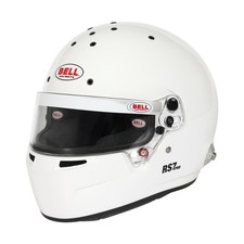 Bell RS7 Pro Racing Helmet White Size 59 FIA 8859-2024 SNELL SA2025 HANS picture