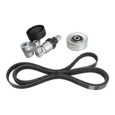 High Quality 3pc V-Ribbed Belt Kit for Kia Borrego Sorento Sedona Hyundai V6 picture