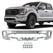 Chrome Front Bumper Face Bar W/Sensor Hole For Ford Ranger 2019-2023 picture