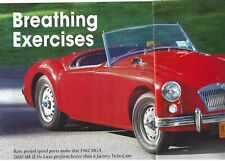 1962 MG MGA 1600 ROADSTER 5 PAGE COLOR ARTICLE picture
