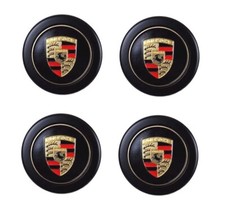 Porsche 911 914 Fuch Fuchs Alloy Wheel Color Crest Center Caps Genuine Porsche picture