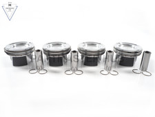 2015-2022 Mercedes Benz Engine Piston w/Rings 4PCS +0.50mm - 2.0L L4 Turbo M274 picture