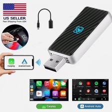 2-in-1 Wired to Wireless CarPlay Adapter/Android Auto Adapter Plug&Play-2026 picture