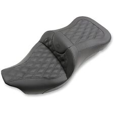 Saddlemen 808-07B-184 Extended Reach Road Sofa Seat - Lattice Stitched picture