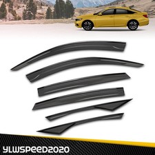 Out-Channel Rain Guards Shatterproof Window Visor 6pcs Fits 18-22 Honda Accord picture