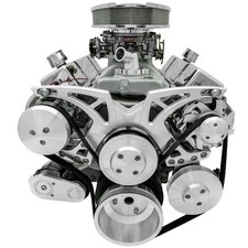 March Performance 21150 Serpentine Belt Kit For Small Block Chevy picture