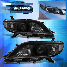 For 11-20 Toyota Sienna Halogen Replacement Headlights Lamps Pair Black Clear picture