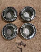 1955 Buick Super Century Roadmaster Fender Portholes Ventiports Set of 4 picture