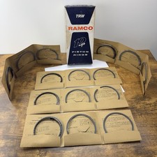 NOS Vintage TRW RAMCO 10 Up Piston Rings Set 7901 STD Standard USA Engine picture