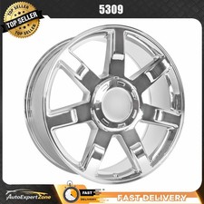 For 2007-2014 Cadillac Escalade Chrome 22 inch OEM Factory GM Spec WHEEL 5309 picture