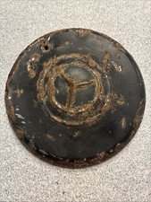 1940s Or 50s  Mercedes Benz Hub Cap Relic. Rusted. May Be Military picture