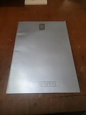 1982 Rolls Royce Silver Spirit Bentley Mulsanne Car Sales Brochure Catalog picture