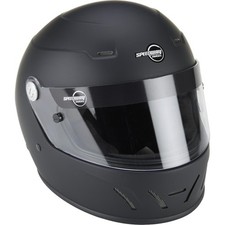 Speedway Motors Lightweight SA2025 Racing Helmet, Flt Black, L picture
