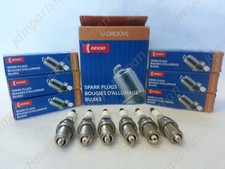6x DENSO K20HR-U11 (3381) U-Groove Resistor Spark Plug  picture