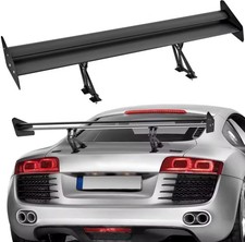 CAR SPOILER 53.1 INCH UNIVERSAL SPOILER WITH DOUBLE DECKER CAR REAR SPOILER picture