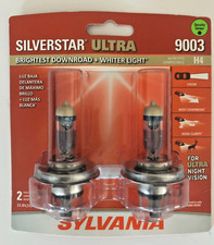 NEW Sylvania SilverStar Ultra 9003 HB2 H4 60/55W Two Bulbs Head Light Set 6018 picture