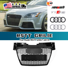 FOR 07-14 AUDI TTRS TT 8J HONEYCOMB SPORT MESH STYLE HEX GRILLE US STOCK picture