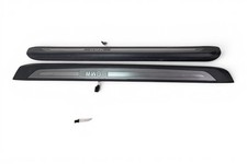 2006-2010 BMW 650i E63 E64 Illuminated Door Sill Plate Set, 51-47-7-079-959, F03 picture