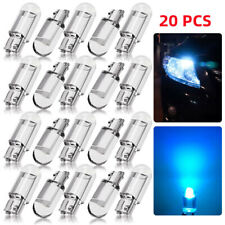 20X LED W5W Car Trunk Interior Map License Plate Light Bulb Ice Blue T10 194 168 picture