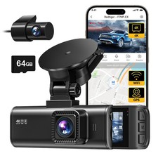 REDTIGER F7NP-EX Dash Camera Front&Rear 4K Dash Cam Built-In WiFi & GPS For Car picture